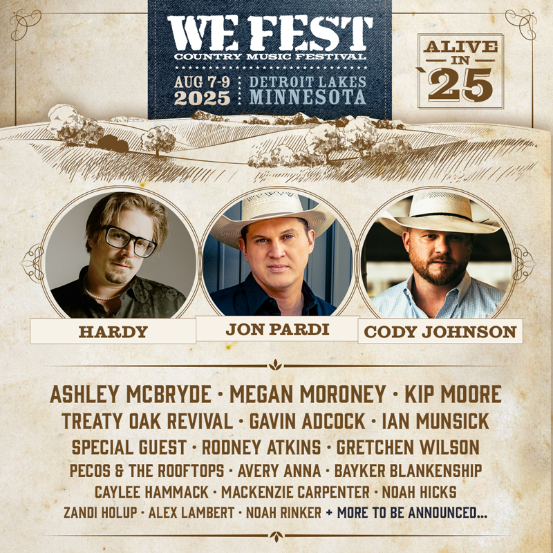 List of WE Fest performing artists in 2025