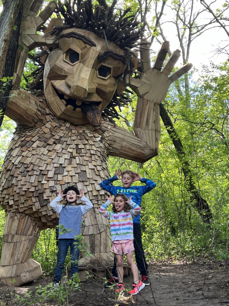 Discover the trolls in Detroit Lakes including Ronny Funny Face